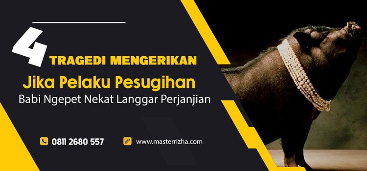 Pelaku Pesugihan Babi Ngepet